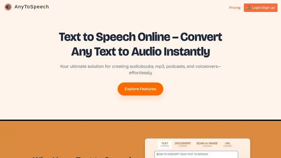 AnyToSpeech