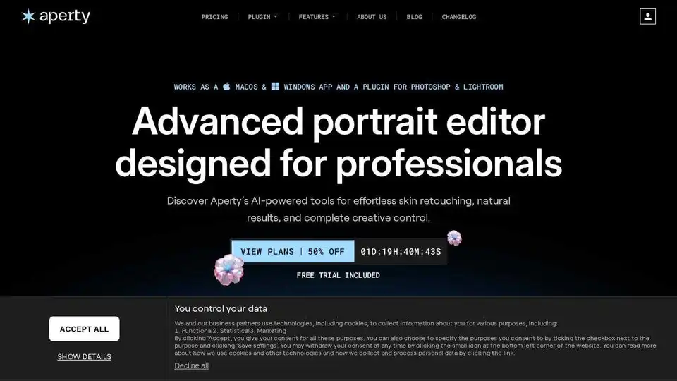 Aperty Portrait Photo Editor