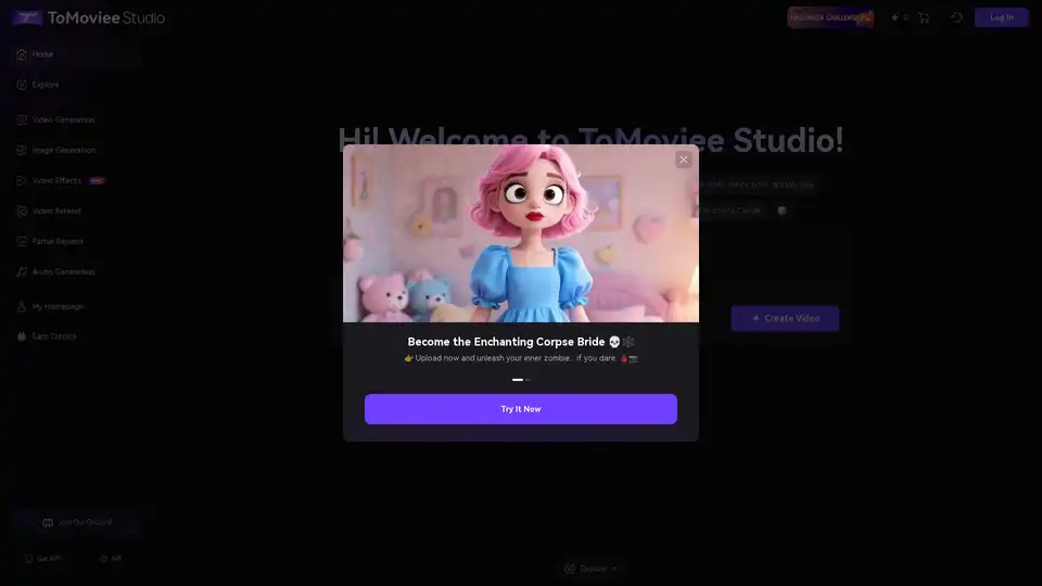 ToMoviee AI Studio