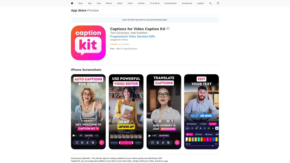 CaptionKit