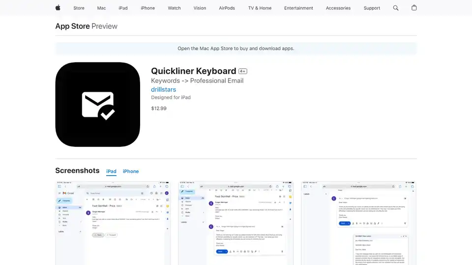Quickliner Keyboard