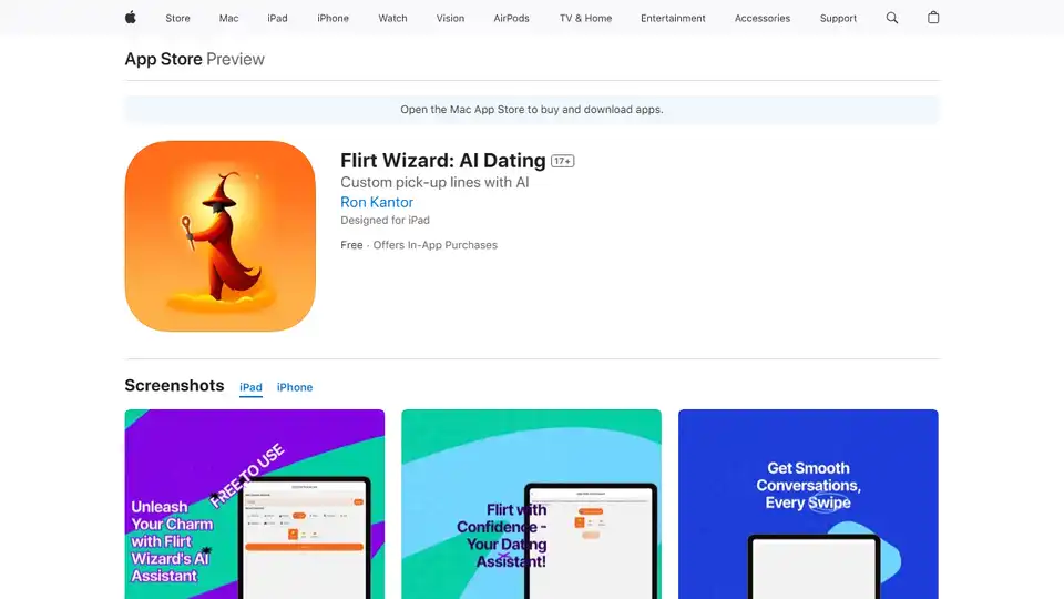 Flirt Wizard: AI Dating