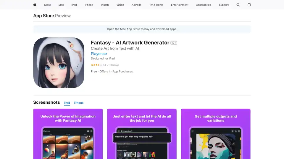 Fantasy - AI Artwork Generator