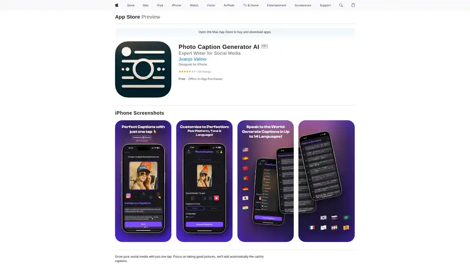 PhotoCaption AI