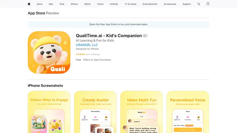 QualiTime.ai - Kid's Companion