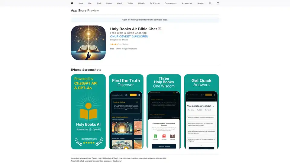 Holy Books AI