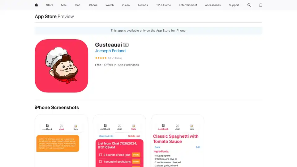 GusteauAI