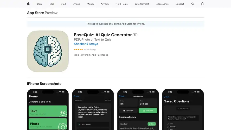 EaseQuiz