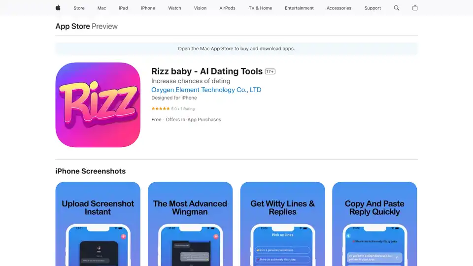 Rizz baby - AI Dating Tools