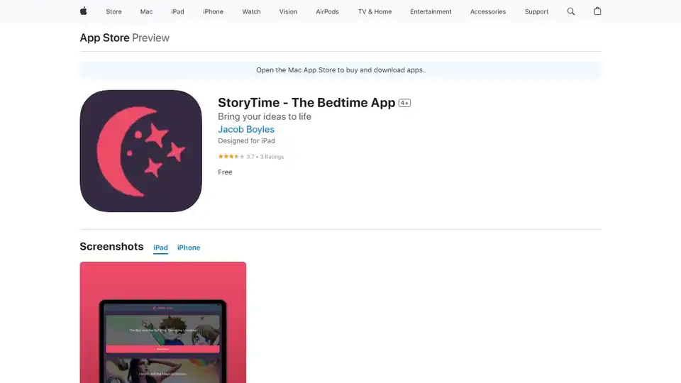 StoryTime - The Bedtime App