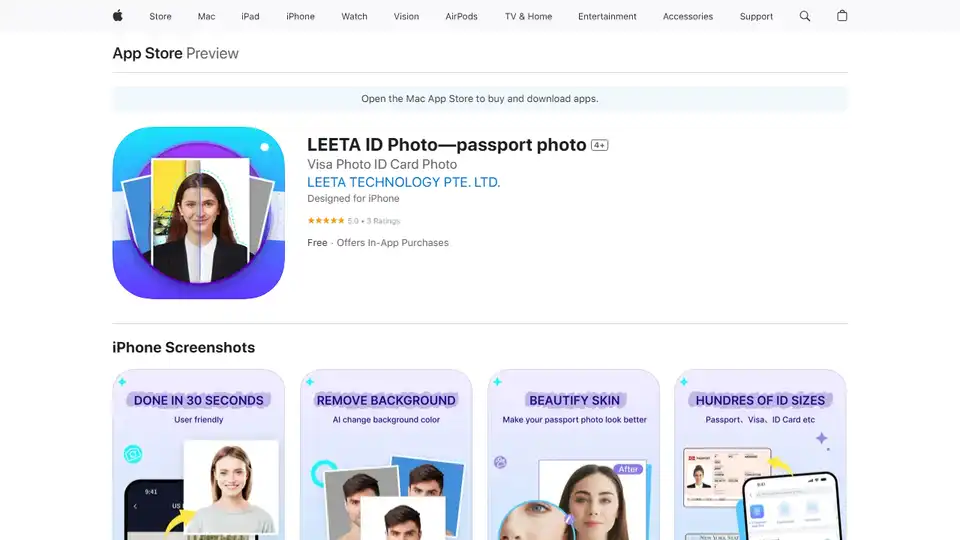 LEETA ID Photo