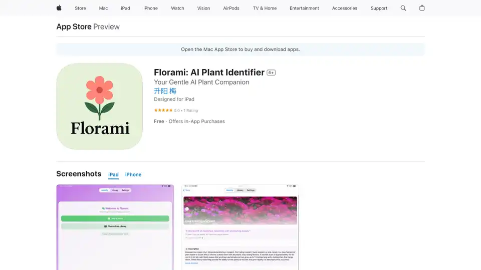 Florami: AI Plant Identifier
