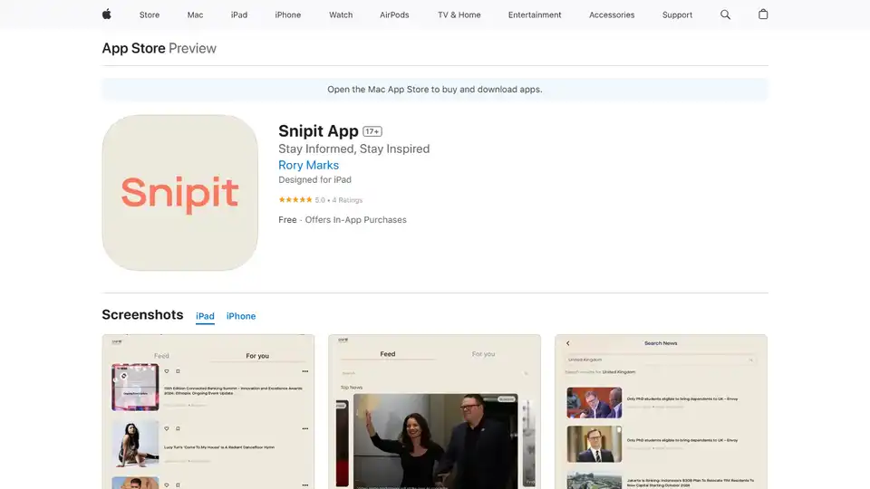 Snipit App