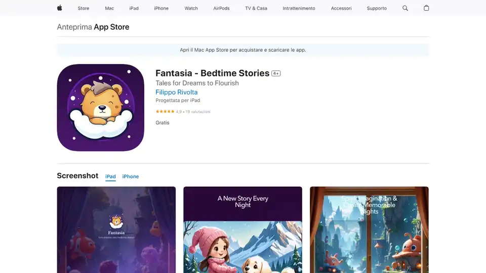 Fantasia - Bedtime Stories