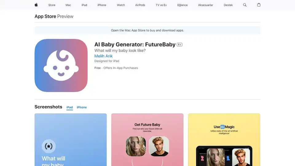 FutureBaby: AI Baby Generator