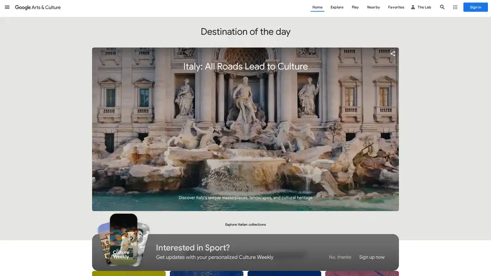 Google Arts & Culture