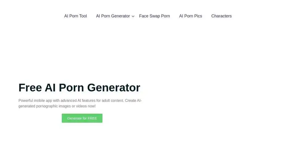 AI Porn Generator