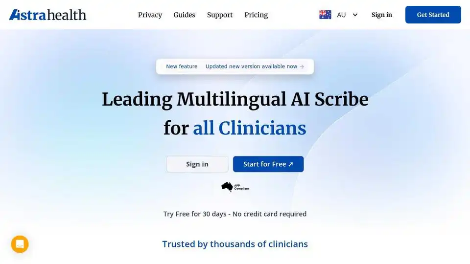 Astra Health AI