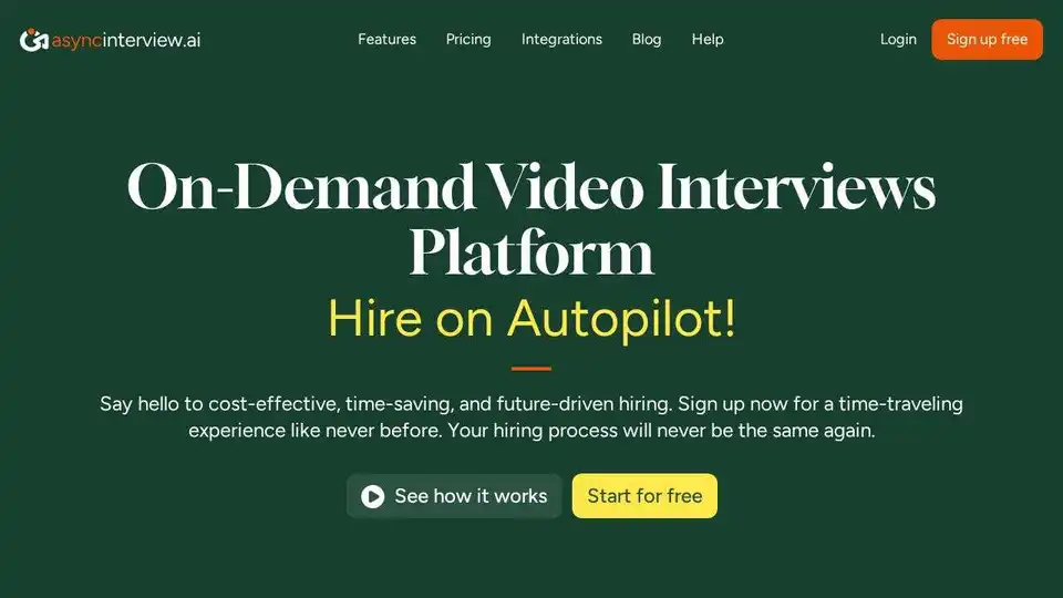 Async Interview