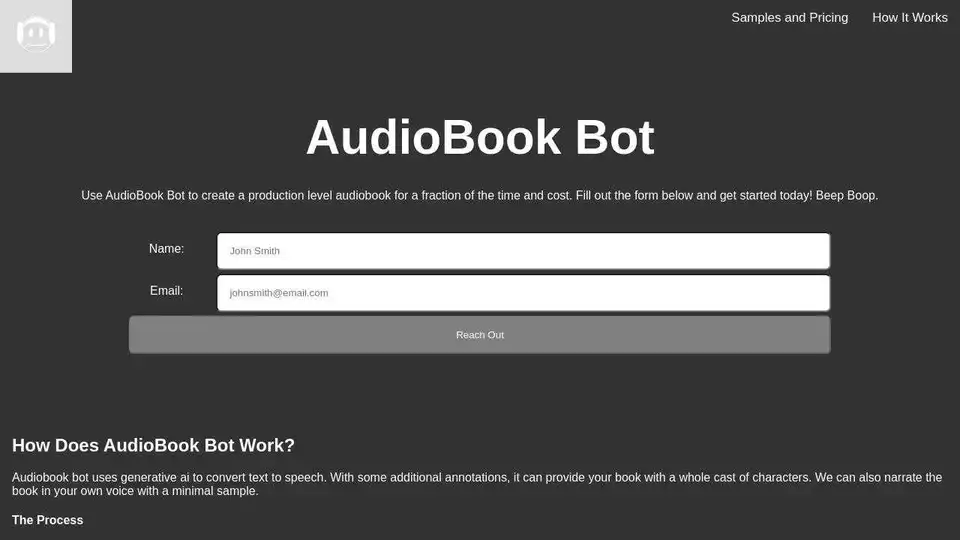 AudioBook Bot