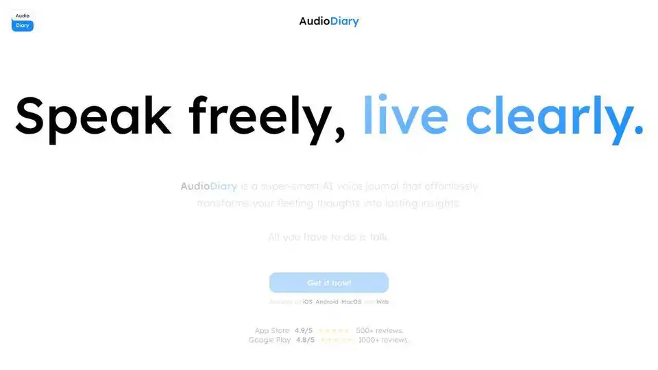 AudioDiary