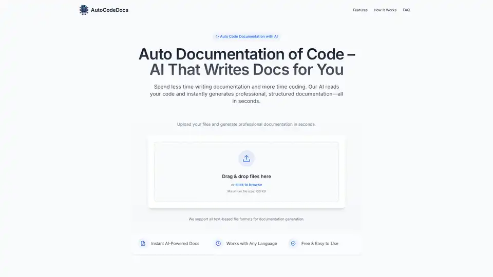 AutoCodeDocs