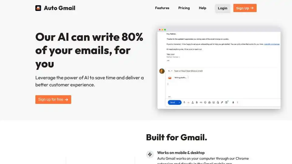 Auto Gmail
