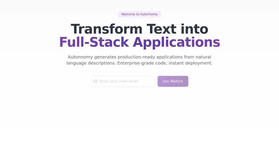 Autonnomy