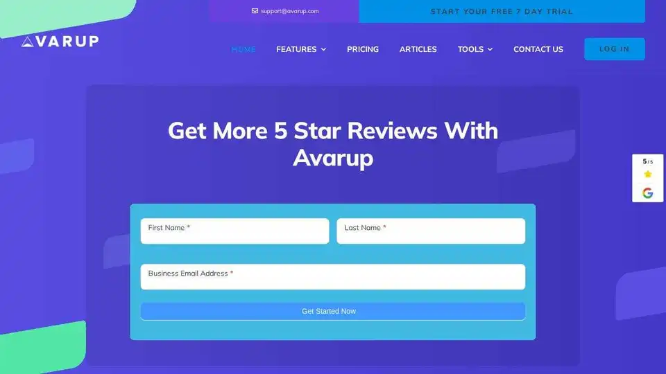 Avarup Review Management