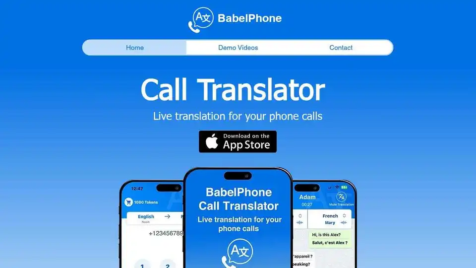 BabelPhone Call Translator
