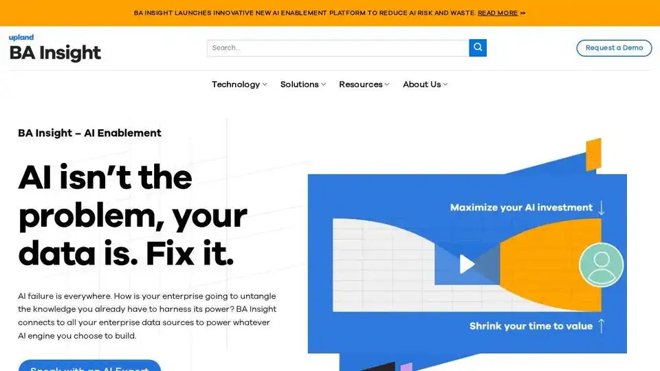 BA Insight AI Enablement Platform