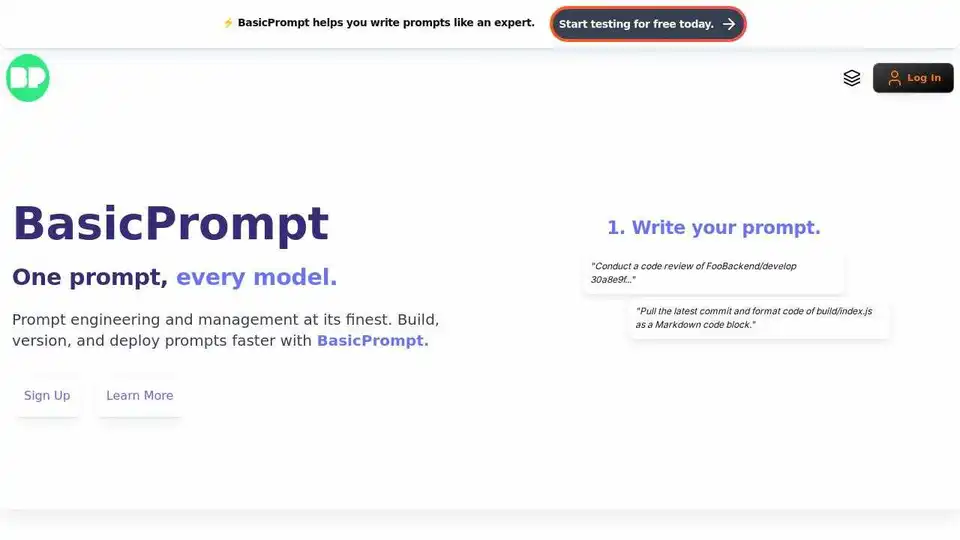 BasicPrompt