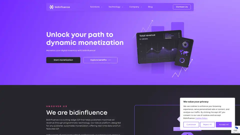 Bidinfluence SSP