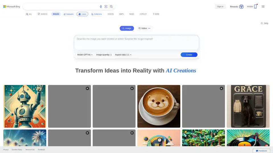 Bing Image Creator