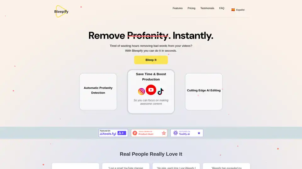 Bleepify