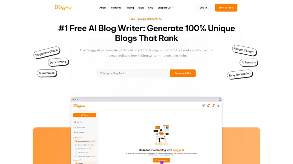 Bloggr AI