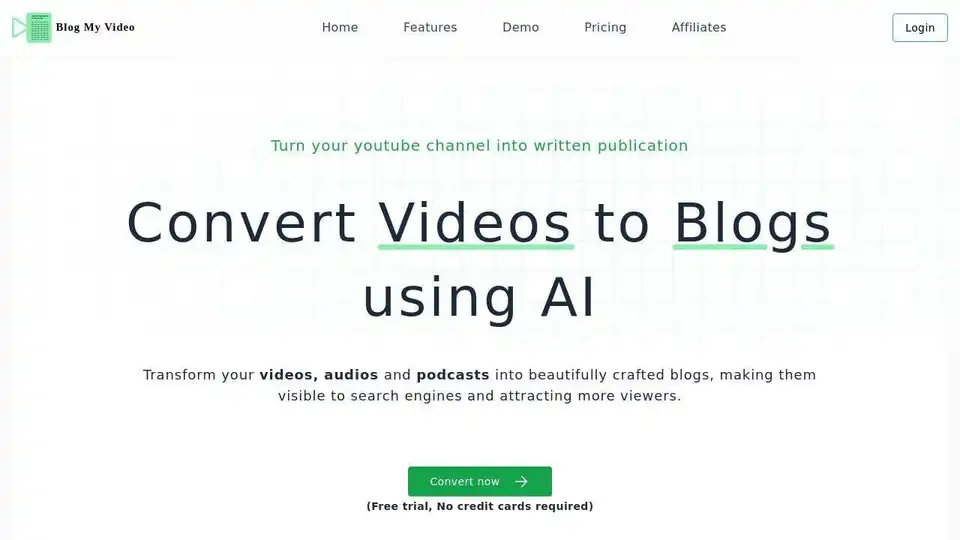 BlogMyVideo