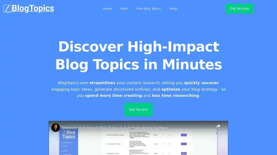 BlogTopics
