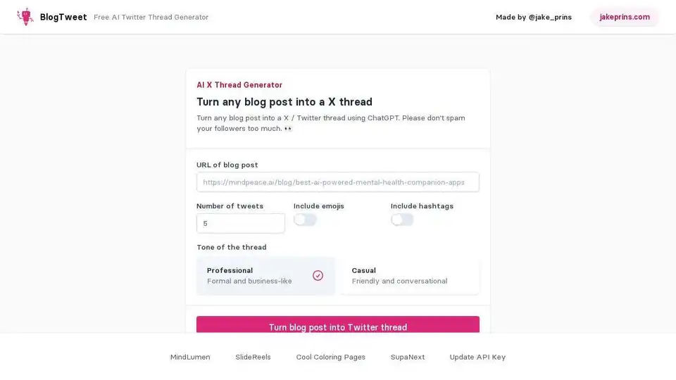 BlogTweet
