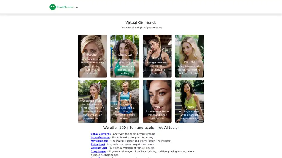 Virtual Girlfriends