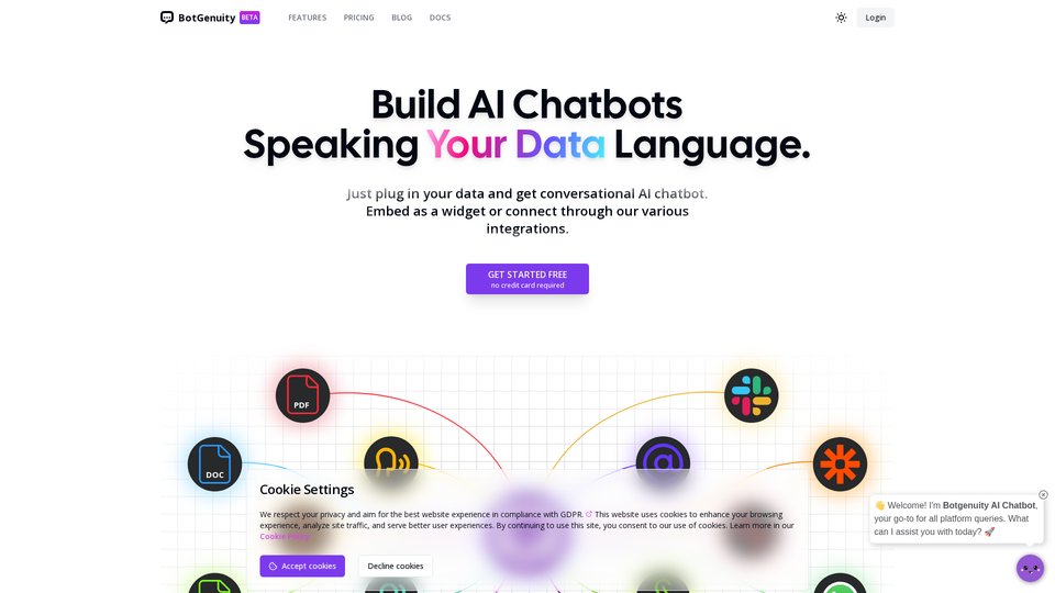 Build AI Chatbots Speaking Your Data Language