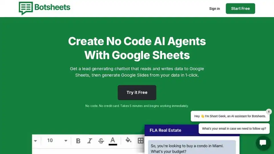 Botsheets