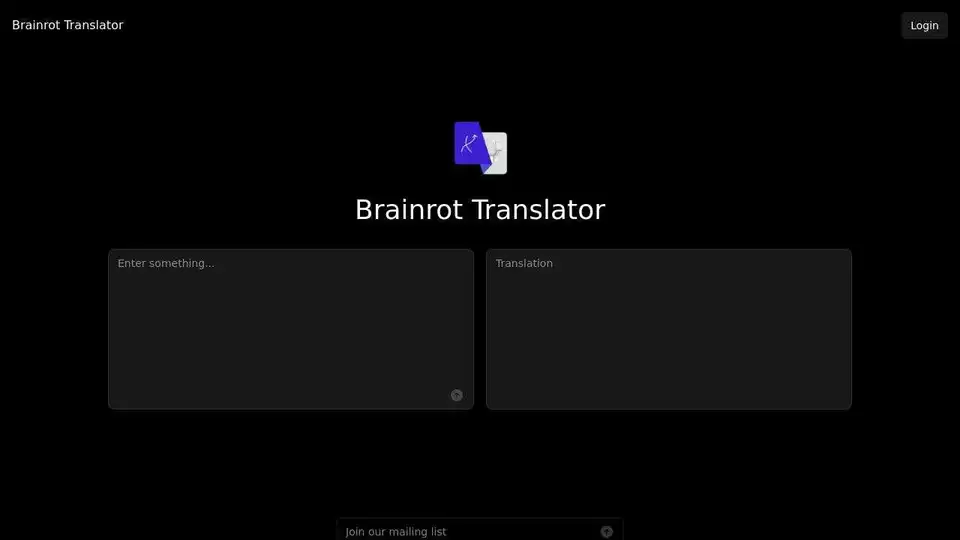 Brainrot Translator
