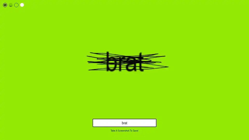 Brat Generator是一个在线工具，可以创建模仿Charli XCX的Brat专辑封面的自定义图像。