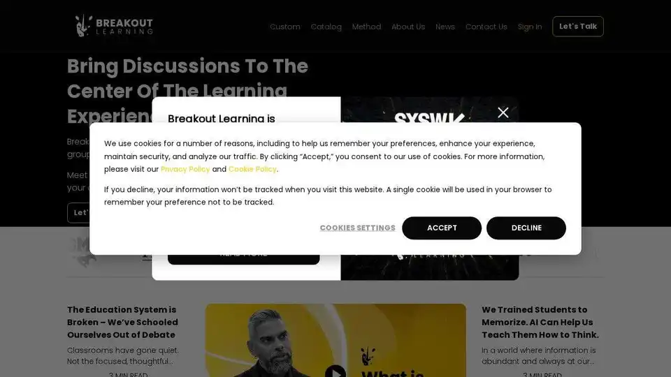 Breakout Learning