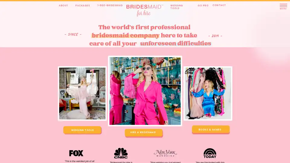 Bridesmaid for Hire