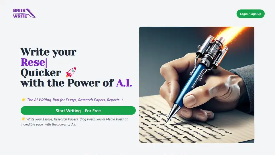 Brisk Write