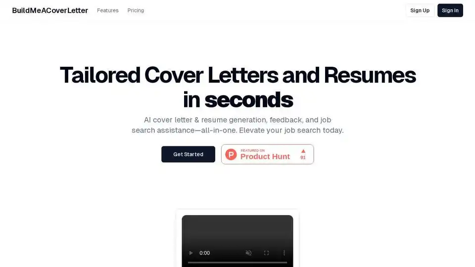 BuildMeACoverLetter