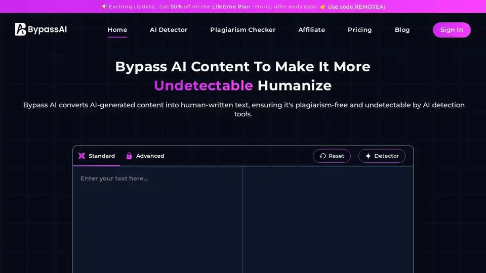 Bypass AI Humanizer