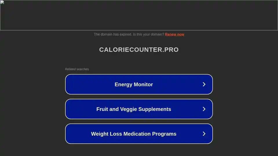 CalorieCounter.pro